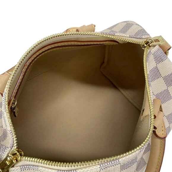 Auth LOUIS VUITTON Speedy Bandouliere 25 N40608 Azur Damier RFID : confirmed - Picture 13 of 15